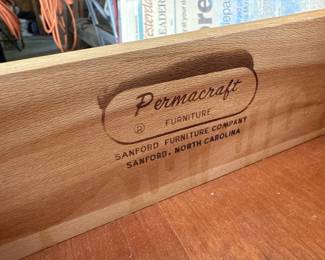 • Permacraft North Carolina Vintage Record LP Cabinet