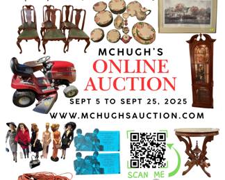 McHugh's ONLINE Auction!