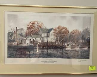 • John Morton Barber signed prints