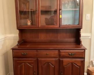 • Country Squire by Cherry Dining Side Board Hutch