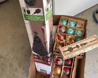 Vintage Christmas ornaments