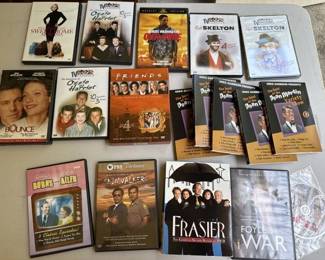 dvd's including Friends and Frasier