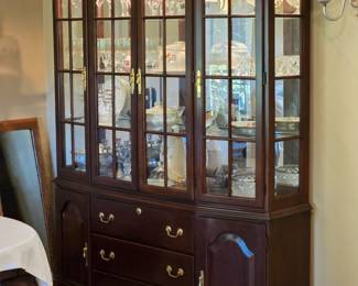 Lighted China Cabinet