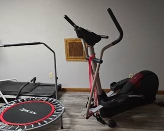Basement gym!  Get you some!