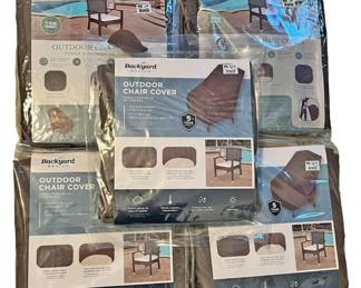 NEW Backyard Basics Outdoor Chair Covers