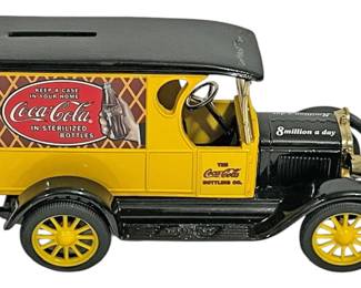 Vintage CocaCola Die Cast Metal Bank