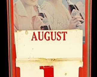 Vintage CocaCola Perpetual Calendar