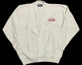 Vintage CocaCola Cardigan Sweater