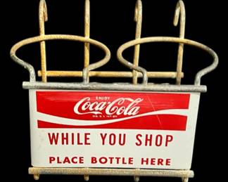 CocaCola Shopping Cart Bottle Holder