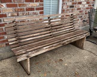 Wooden Bench