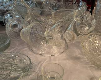 Punch Bowl with Cups
