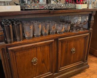 Libbey Golden Foliage Glasses