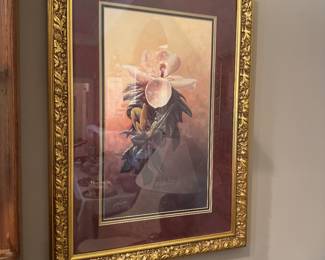RC Davis Signed and numbered framed print 