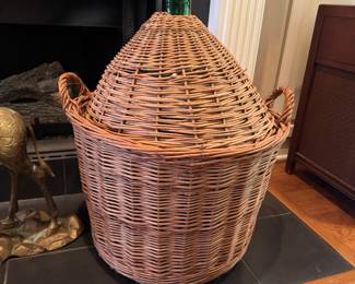 Antique Demijohn Bottle