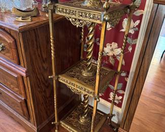 Brass Oil Floor Lamp