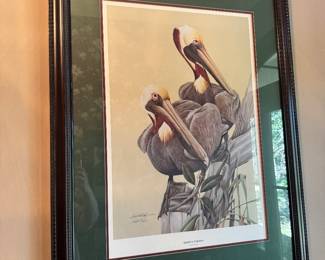 Art LaMay signed and numbered framed print 