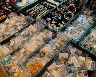 Costume Jewelry Including Clip On Earring