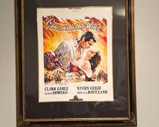 Gone with the Wind Framed Poster