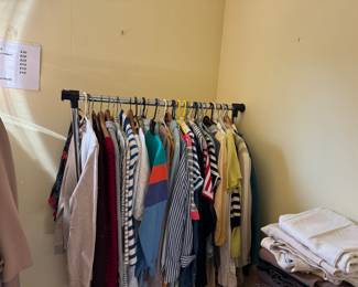Chanel, Gucci, Ralf Lauren sweatshirts