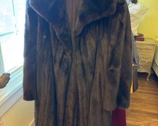 Mink coat