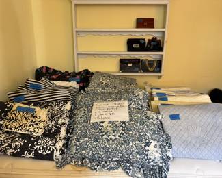 Large selection of bedding