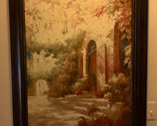 Custom Framed Painting