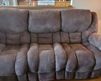Recliners on both ends ( upstairs level)