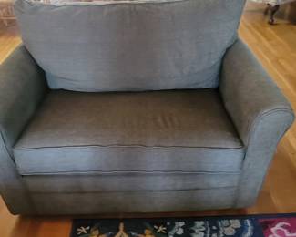 Lazy Boy chair that makes into a twin bed.