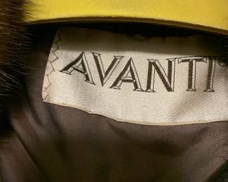 #153 Avanti Mink Sable Jacket Size - front Pockets - Medium $100.00