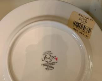 #218 Lenox Coronet Platinum - 10 5 pc Settings & Serving Pieces - 56 Pieces $150.00