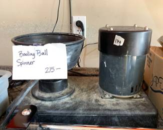 #114 Bowling Ball Spinner $215.00