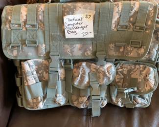 #56 Tactical Computer Messenger Bag $20.00