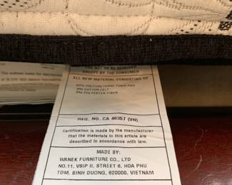 #80 Wanek Furniture - Pillow Top Extra Loft Queen Mattress & Boxsprings - 60x79 $100.00