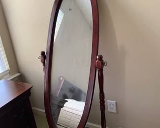 #157 Full Length Mirror on Stand - 62" Tall $65.00