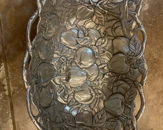#219 Aurthur Court Serving Platter w/apples $20.00
