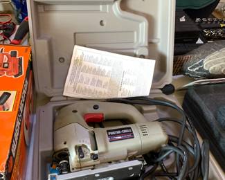 #105 PorterCable JigSaw Electric in Case Model 543 $28.00