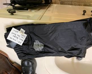 #32 Harley Davidson Size XL Rain Gaiter Lug Sole Boot Cover $20.00