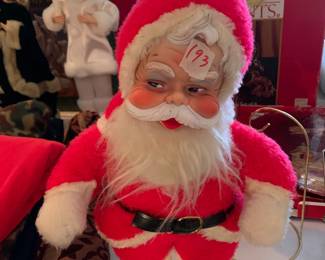 #193 Rushton vintage 1950 Santa $75.00
