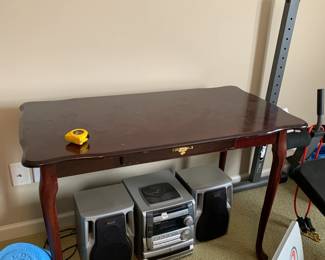 #149 Laminate Sofa Table w/1 Drawer - 42x22x29 (as is finish) $25.00