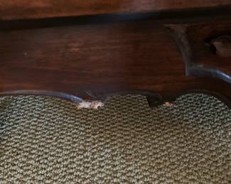 #126 Wood Look Tall Armoire for TV Cabinet w/2 shelves & 2 Doors (bottom as is) - 42x21x82 Upstairs You Move with Help Movers $75.00