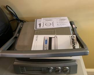 #187 Cuisinart electric Griddles Elite $125.00