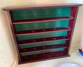 #70 Wood 5 Rack Display Small cabinet (possibly Golf Balls) - 24x13 $20.00