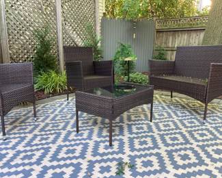 Outdoor furniture.