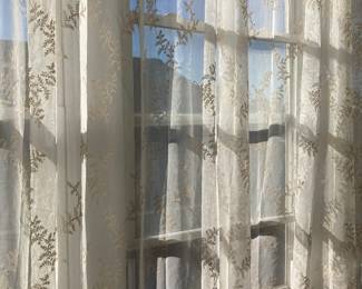 Lovely curtains throughout the house for sale