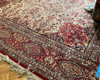 Very large wool area rug.