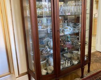Exceptional china cabinet.