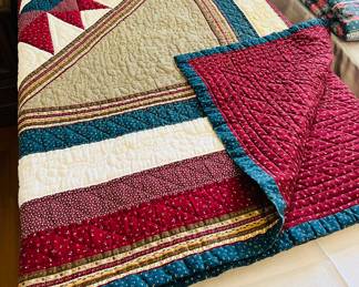 Vintage Quilt 80” x 84”