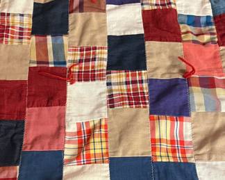Vintage Quilt 80” x 75”