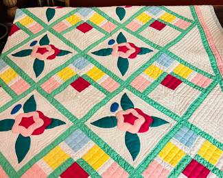 Vintage Quilt 85” x 100”