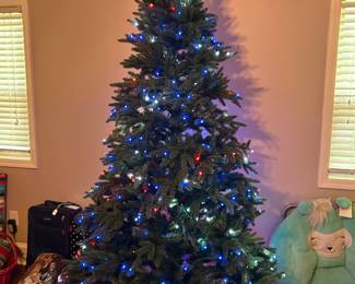 Amazing Christmas tree, plays music and you can select light colors and lights dance to the music!